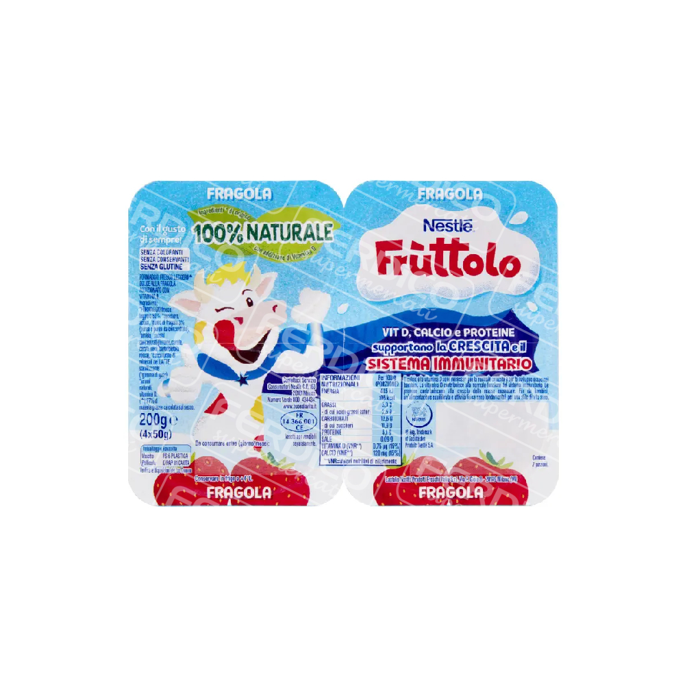 NESTLE FRUTTOLO FRAGOLA G50X4