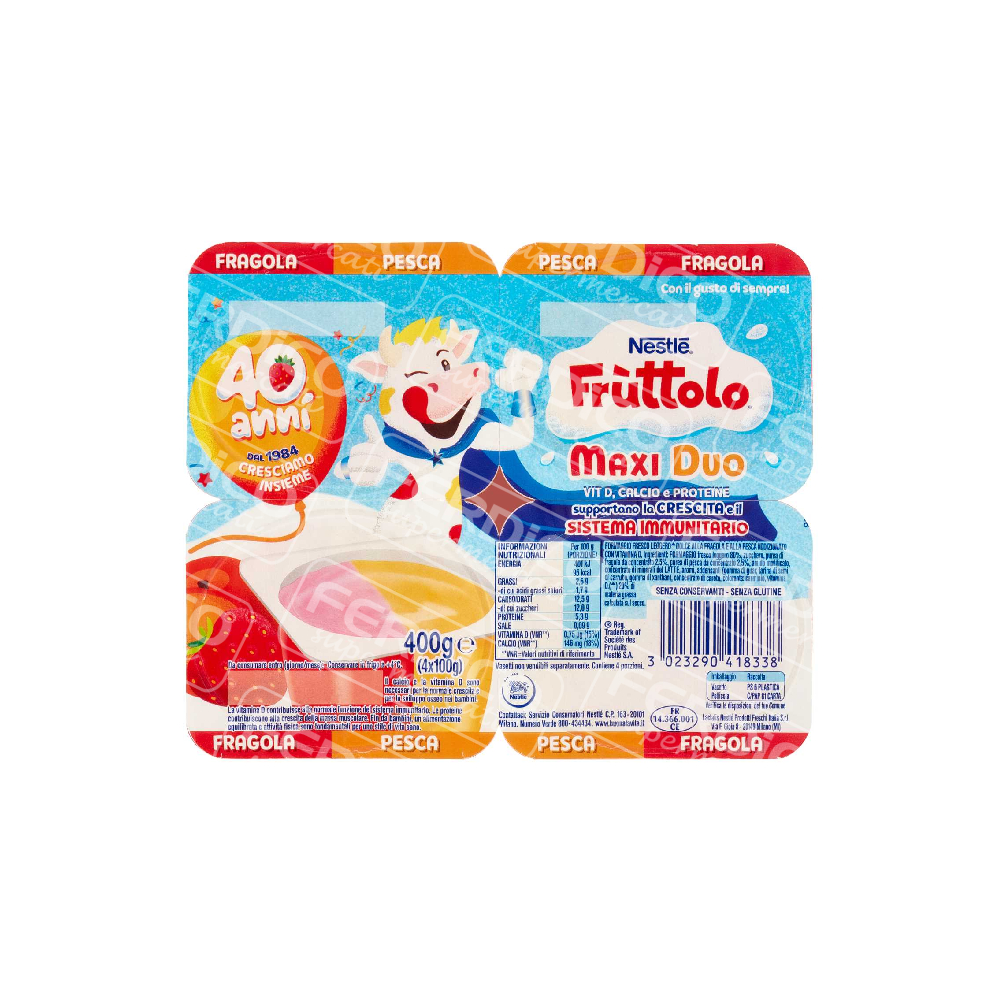 NESTLE FRUTTOLO  FR/PE.G100X4