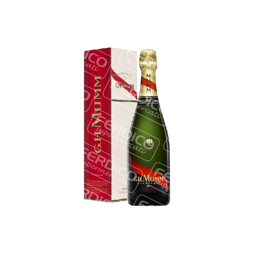 *MUMM C.ROUGE CHAMPAGNE AST.C75