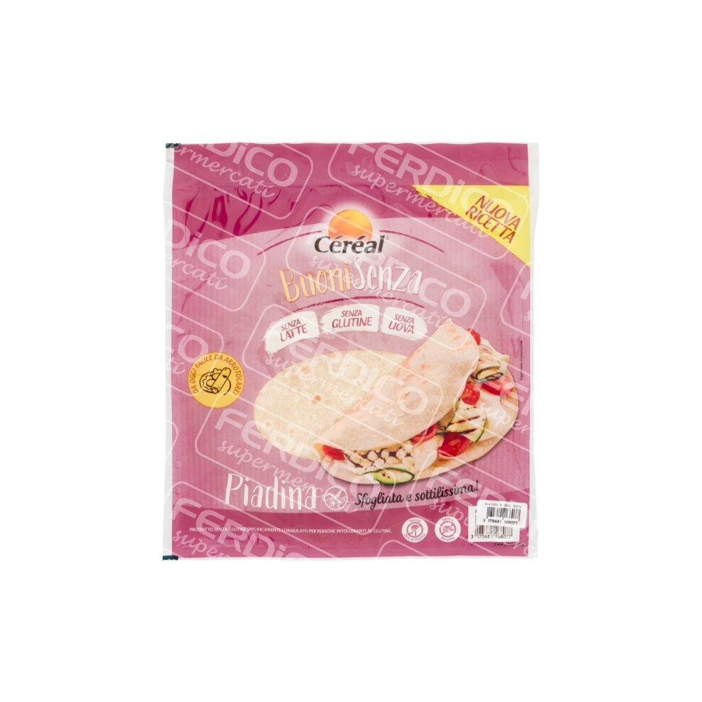 CEREAL B.SENZA PIADINA GR200