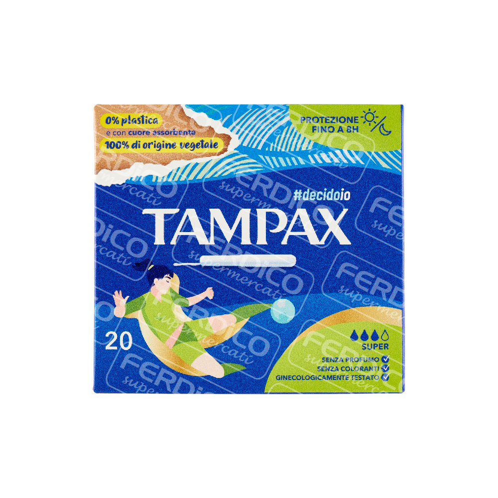 TAMPAX ASS.BLUE SUPER X20