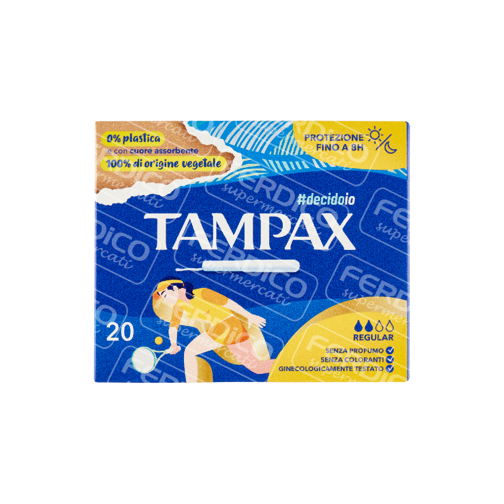 TAMPAX ASS.BLUE REGULAR X20