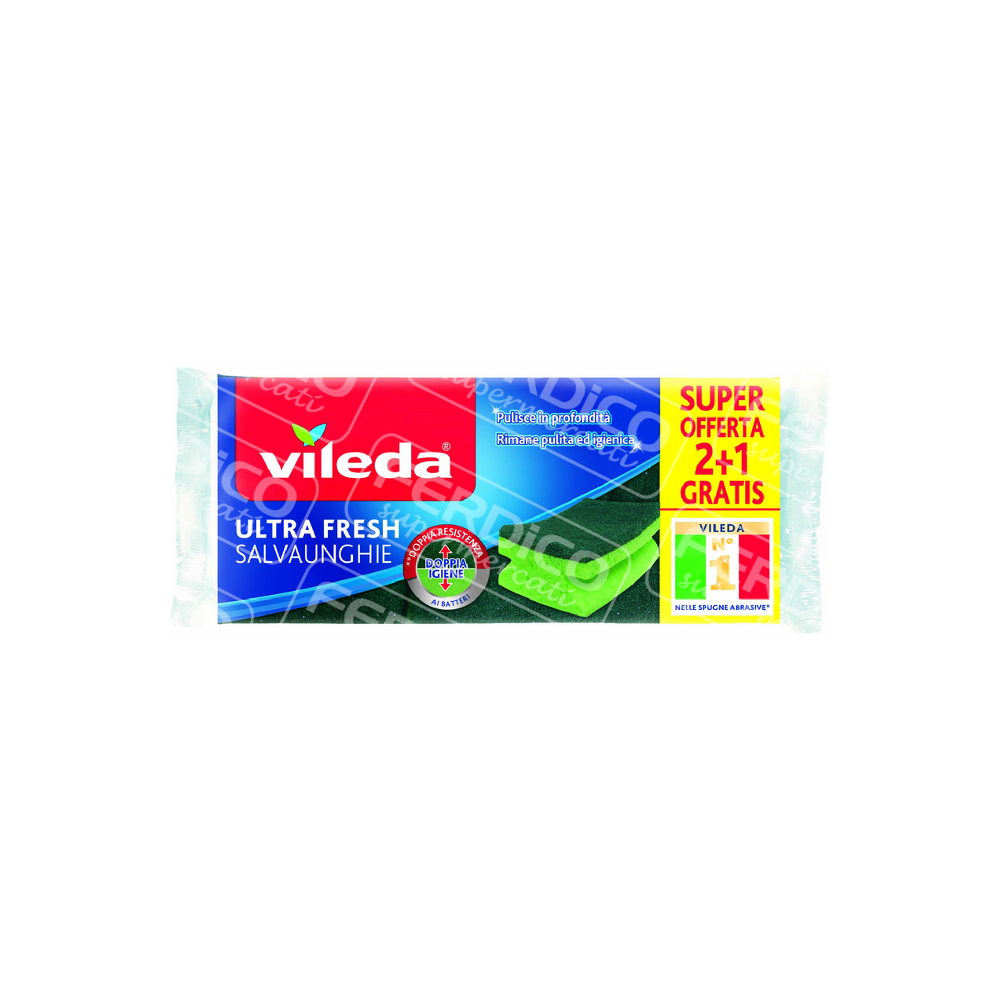 VILEDA SPUGNA U.FRESH SALV.2+1