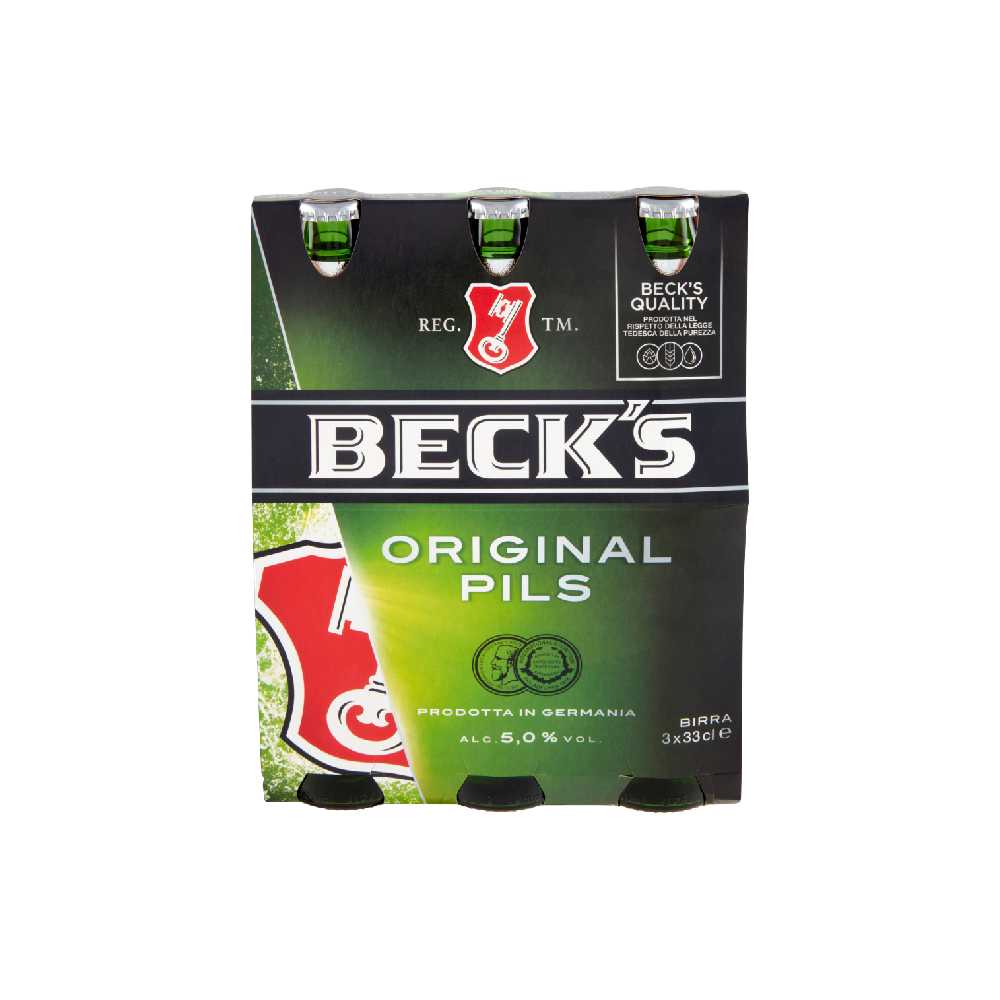 *BIRRA BECK’S 3X33CL