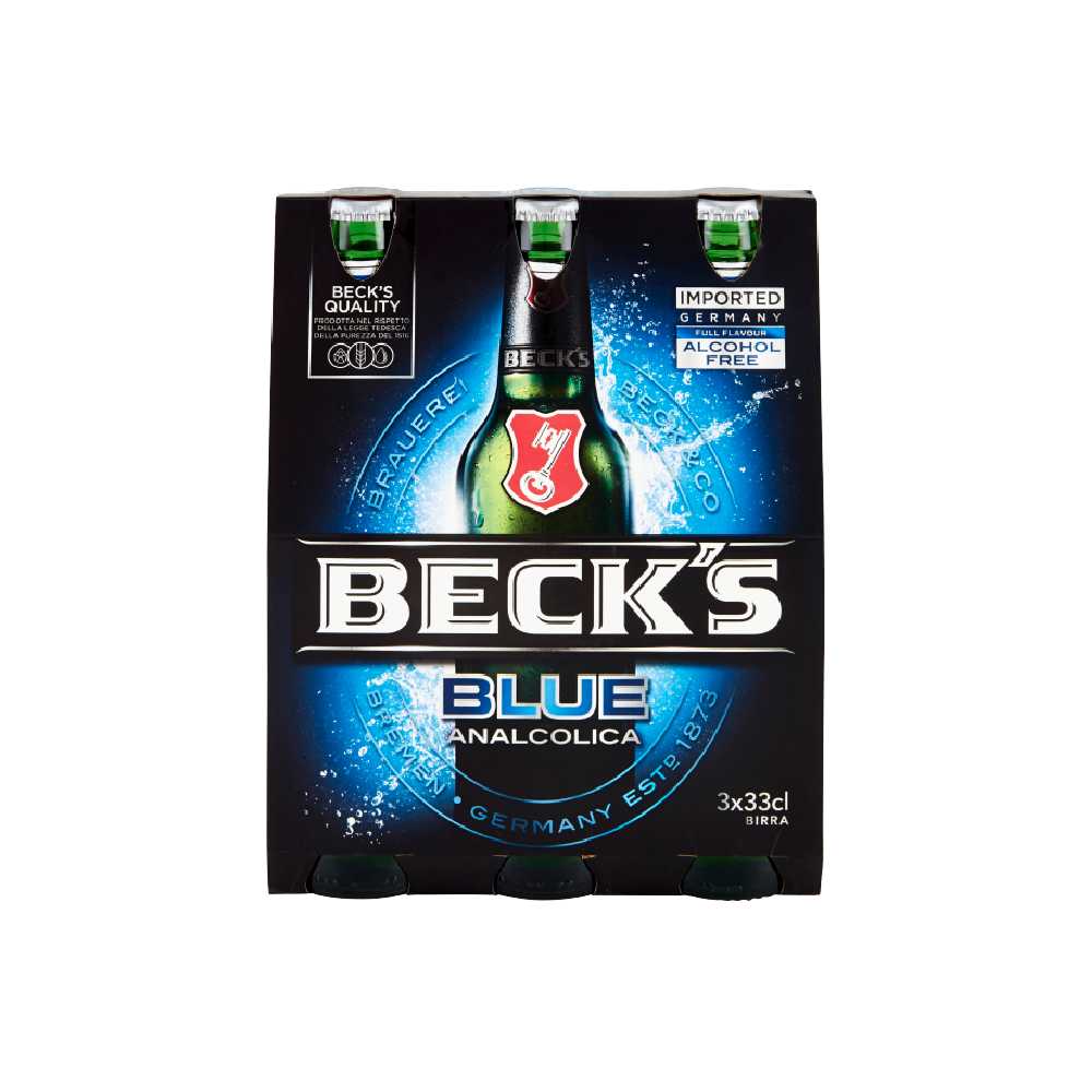 BECK’S BIRRA NO-ALCOOL CL33X3