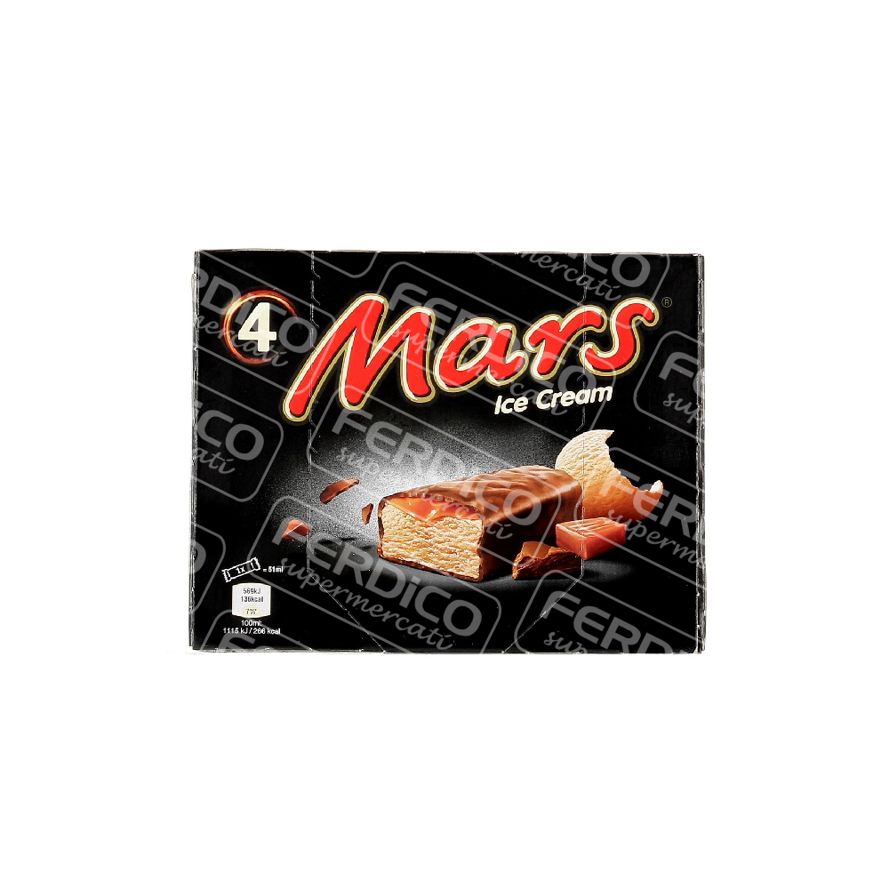 MARS ICECREAM BARRETTE X4