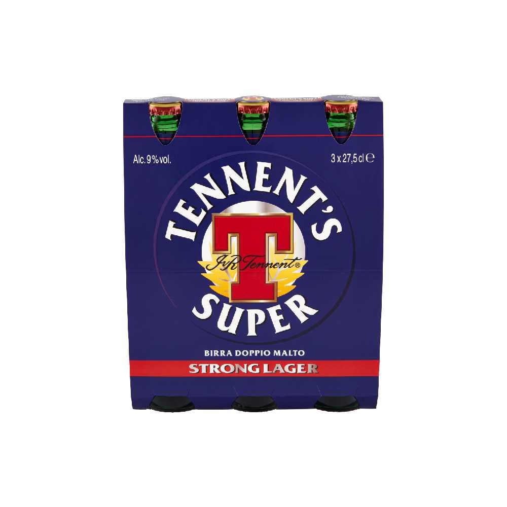 *TENNENT’S SUP.BIRRA CL27 5 X3