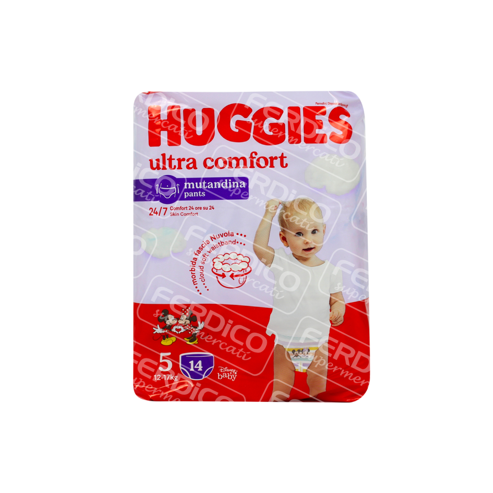 HUGGIES PANN.MUTAND.12/17 X14