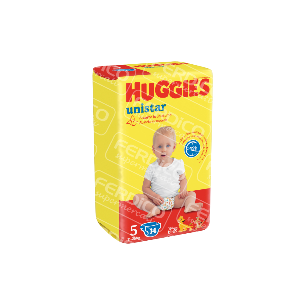 HUGGIES PANN.UNISTAR 11/25 x14