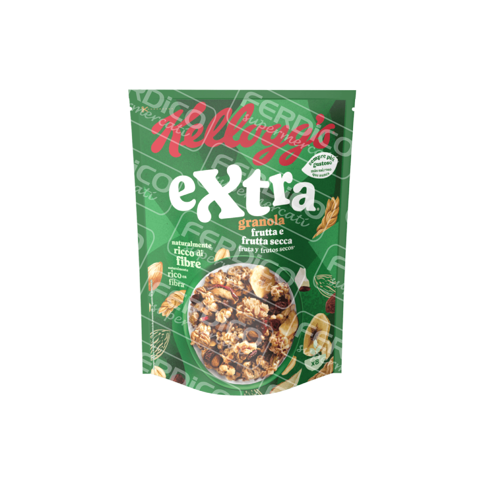 KELLOGG EXTRA FRUT/NUTS GR.375