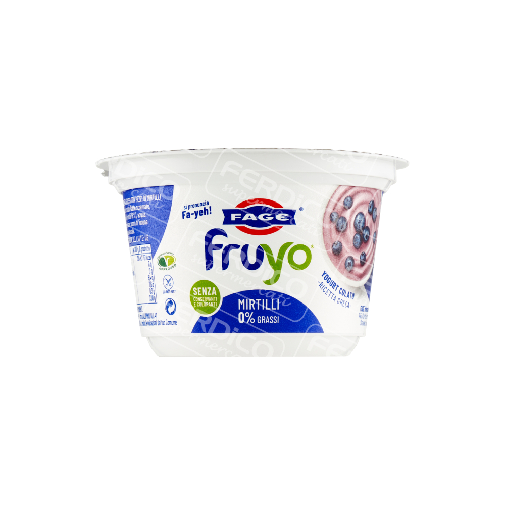 FAGE FRUYO 0% MIRTILLI G150*