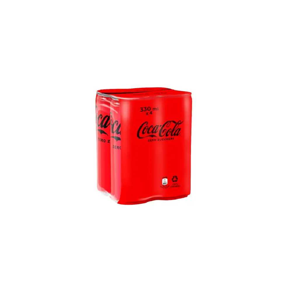 COCA COLA SLK ZERO CL33X4