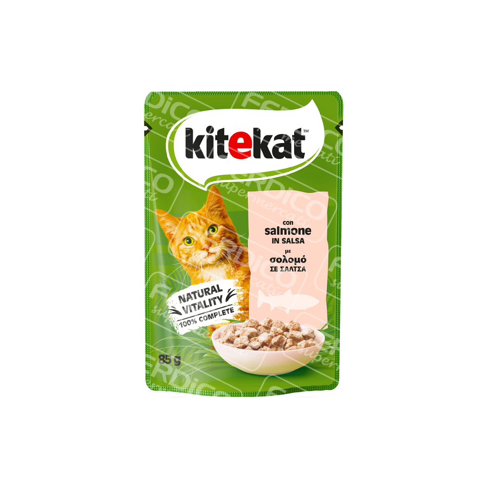 KITEKAT SALMONE IN SALSA GR.85