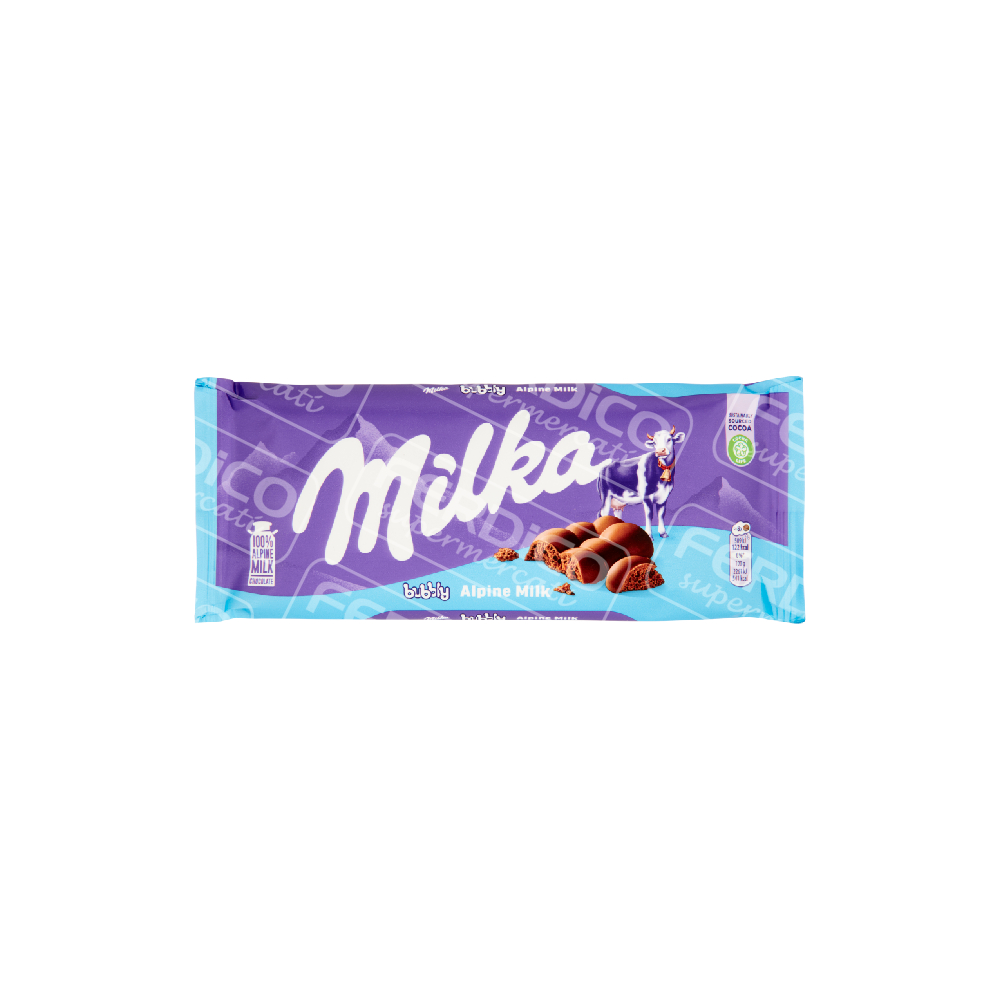 MILKA TAV BUBBLY MILK GR.90