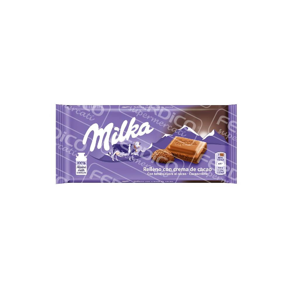 MILKA TAV.TENERO CUOR GR.100