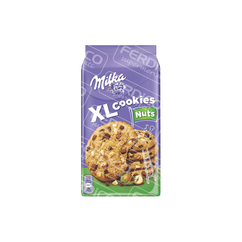 MILKA COOKIES NUTS XL GR.184