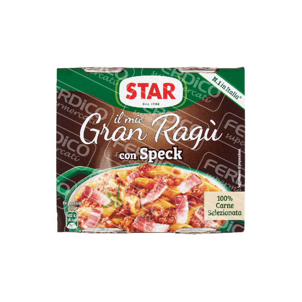 *STAR RAGU’SPEAK GR.180X2