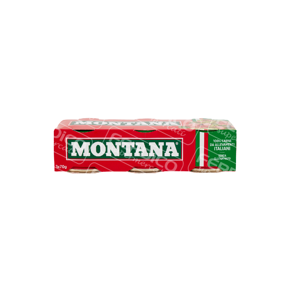 MONTANA CARNE GR.70X3