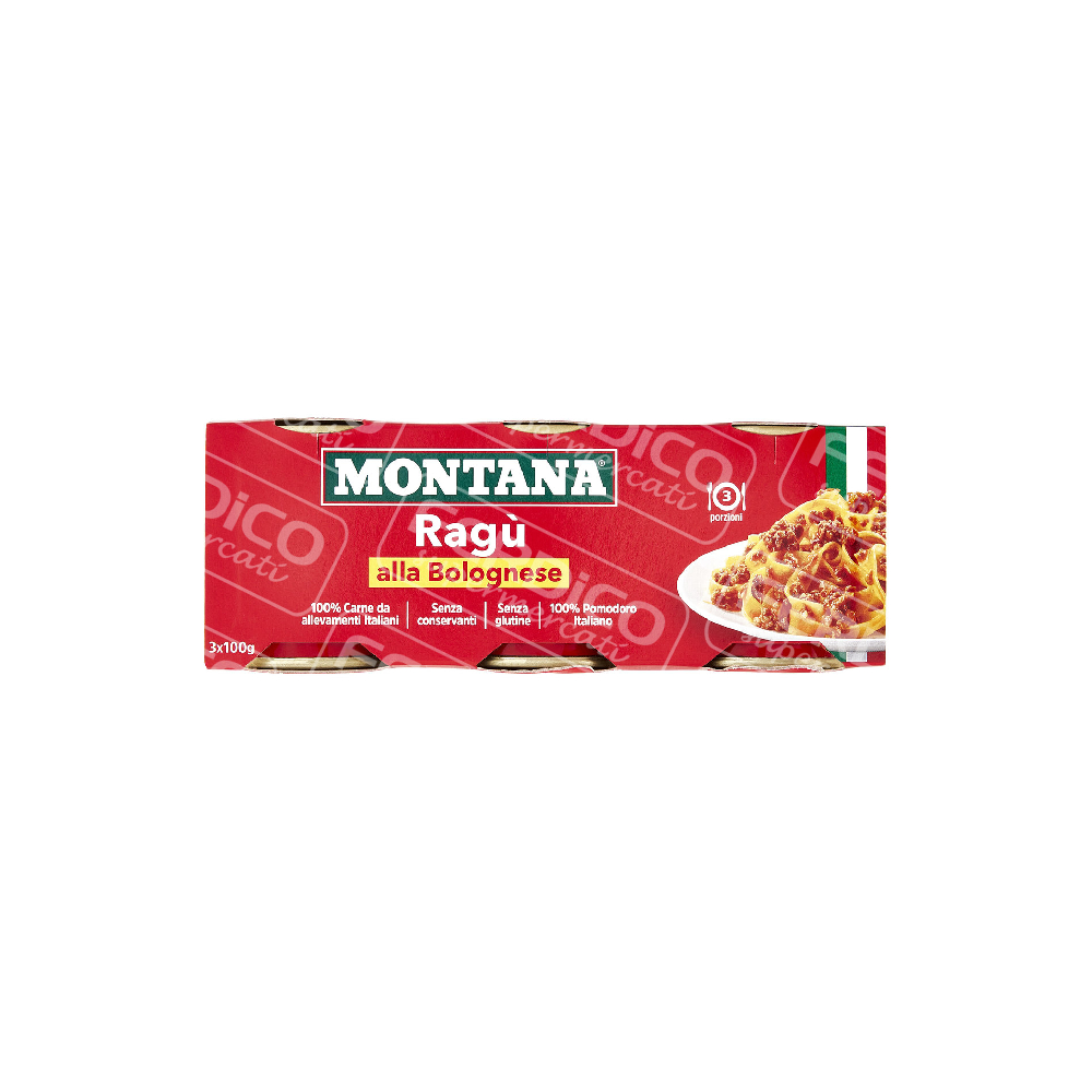 MONTANA RAGU’BOLOGNESE GR100X3