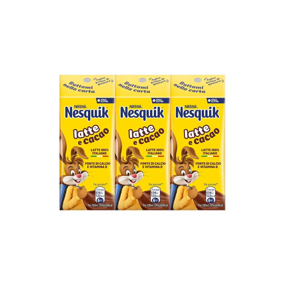 NESQUIK RTD LATTE&CACAO 180X3