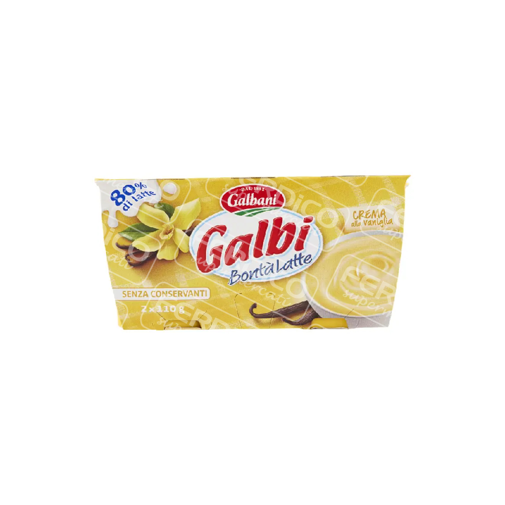 GALBI BUDINO VANIGLIA 2X110GR