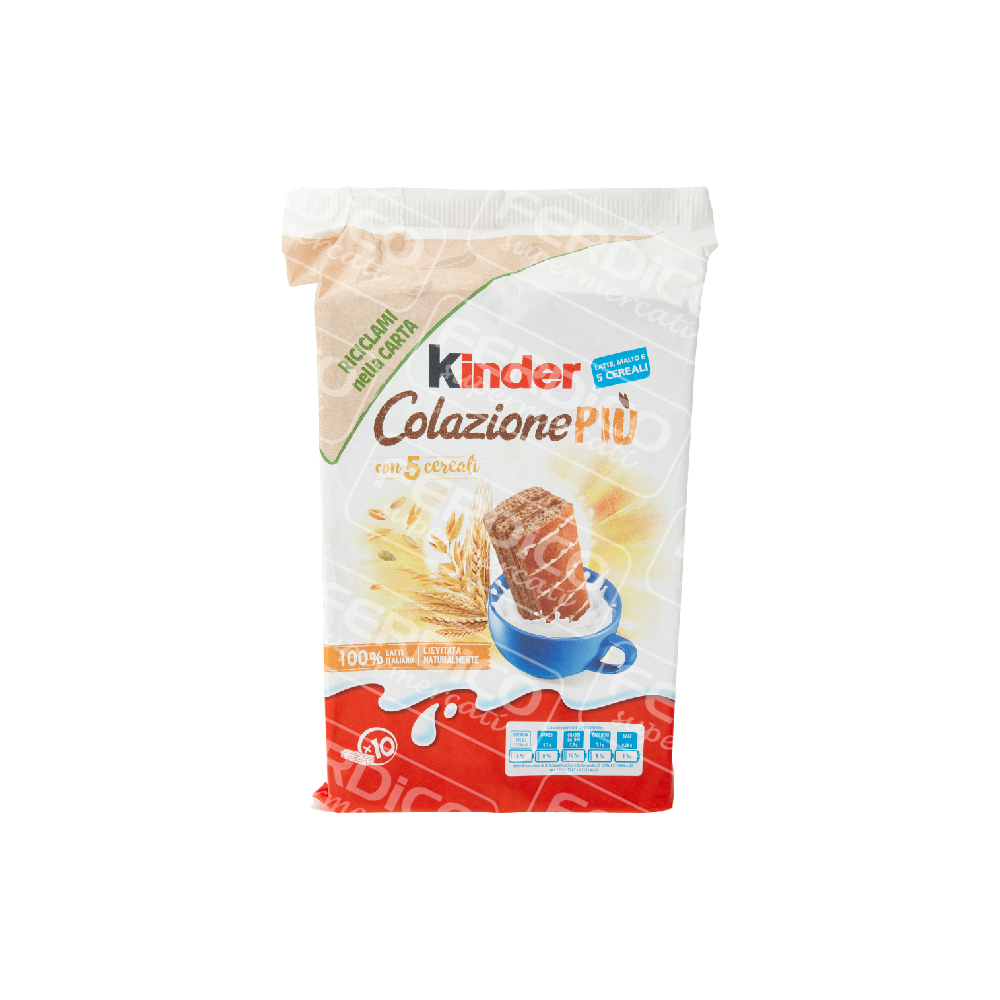 KINDER COLAZIONE PIU’ T10