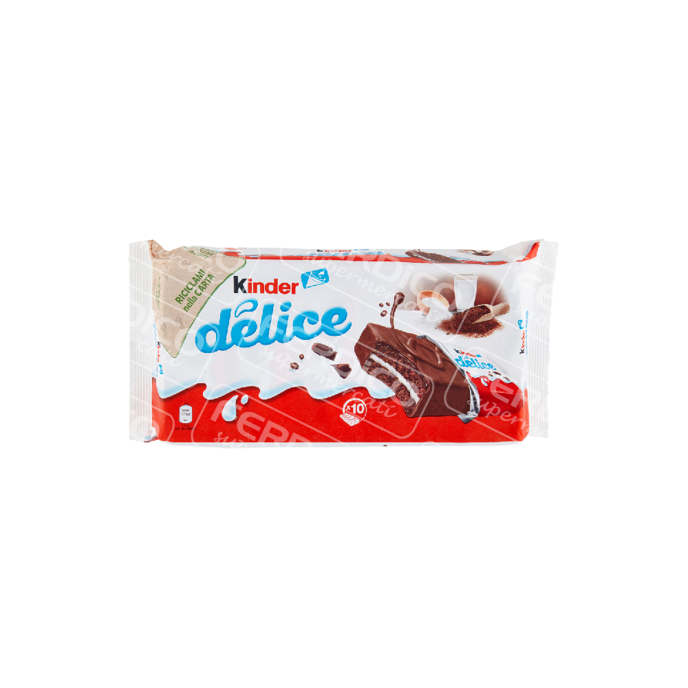 KINDER DELICE CACAO T10 GR.390