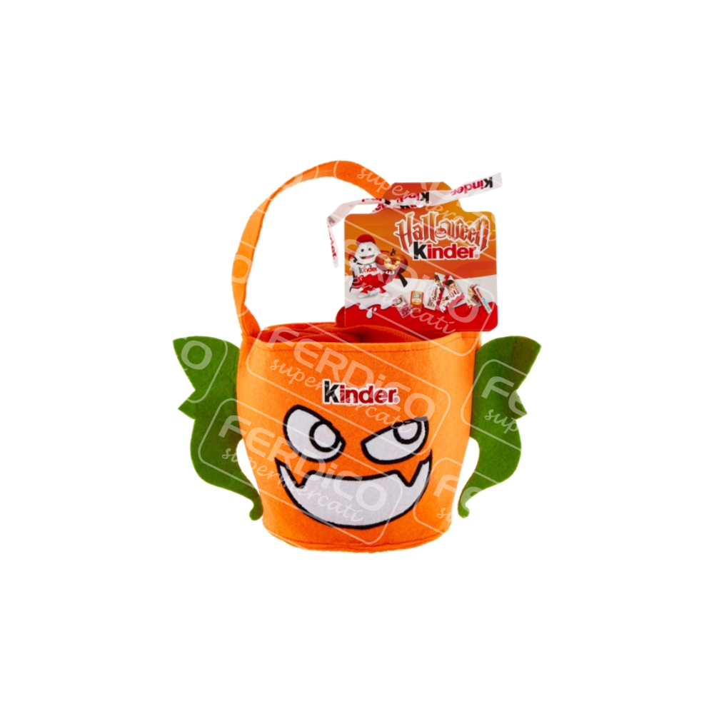 KINDER HAPPY SNACK T8 ZUC.SEC.  HALLOWEEN ZUCCA