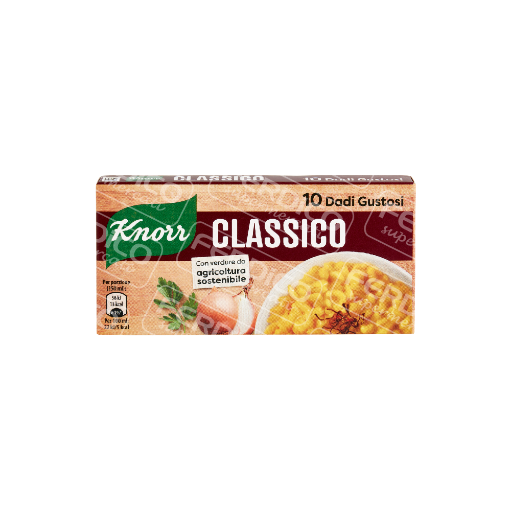 KNORR DADO CLASSICO X10 GR100