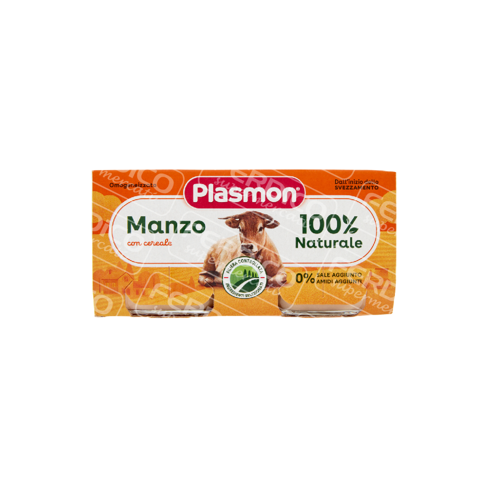 PLASMON OMO MANZO G80X2