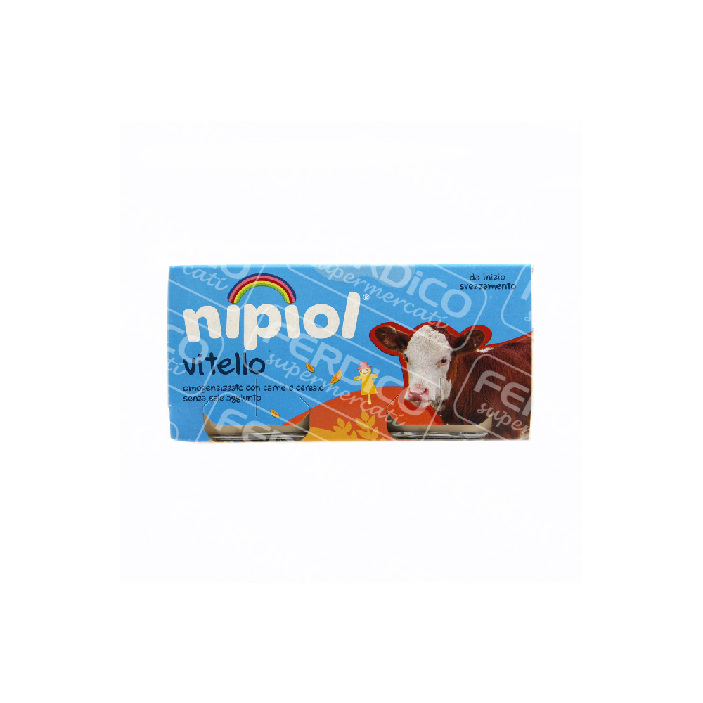 NIPIOL OMO VITELLO G80X2