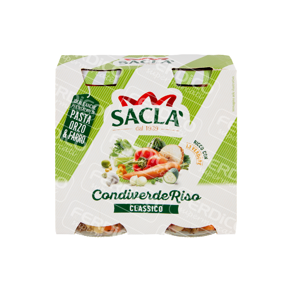 SACLA’CONDIRISO OLIO GR.290X2