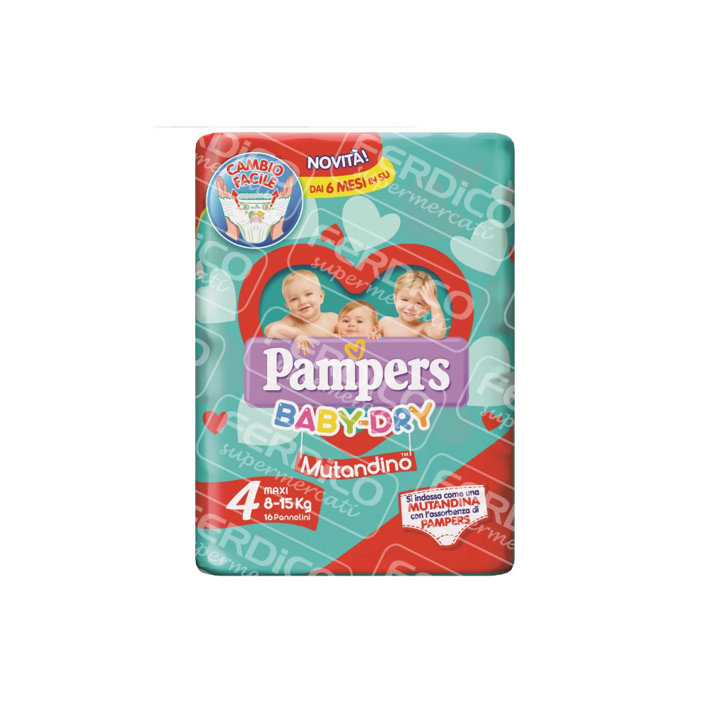 PAMPERS PANNOL.B.DRY MUT.MAX16