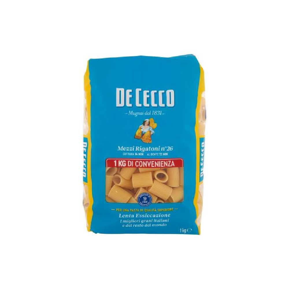 *DE CECCO MEZZI RIGAT.26 KG.1