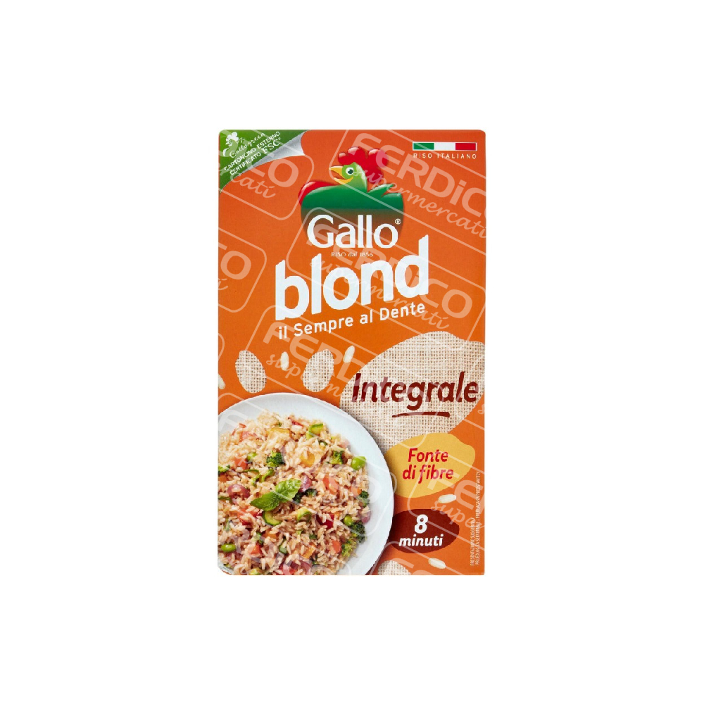 GALLO RISO BLOND INTEGR.KG.1