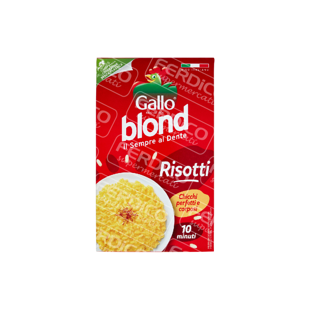 GALLO RISO BLOND RISOTTI KG.1