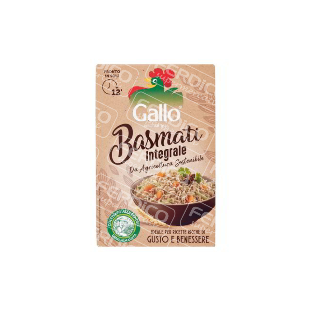 GALLO RISO BASMATI INTEGR.G500