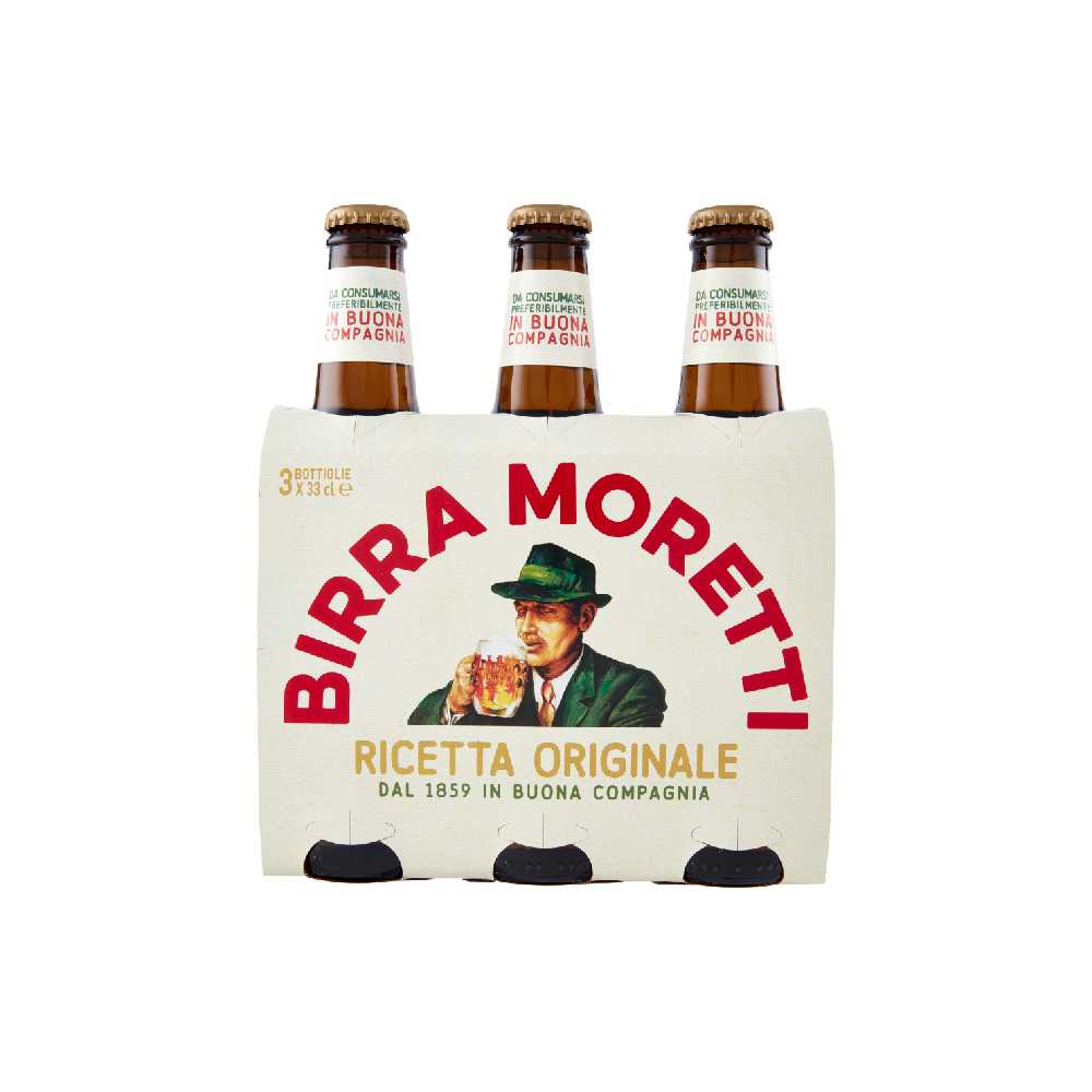 *MORETTI BIRRA CL33X3