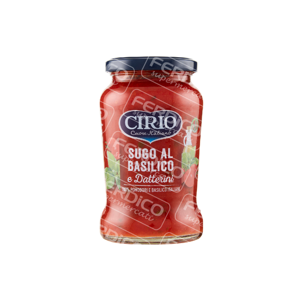 CIRIO SUGO BASILICO GR350