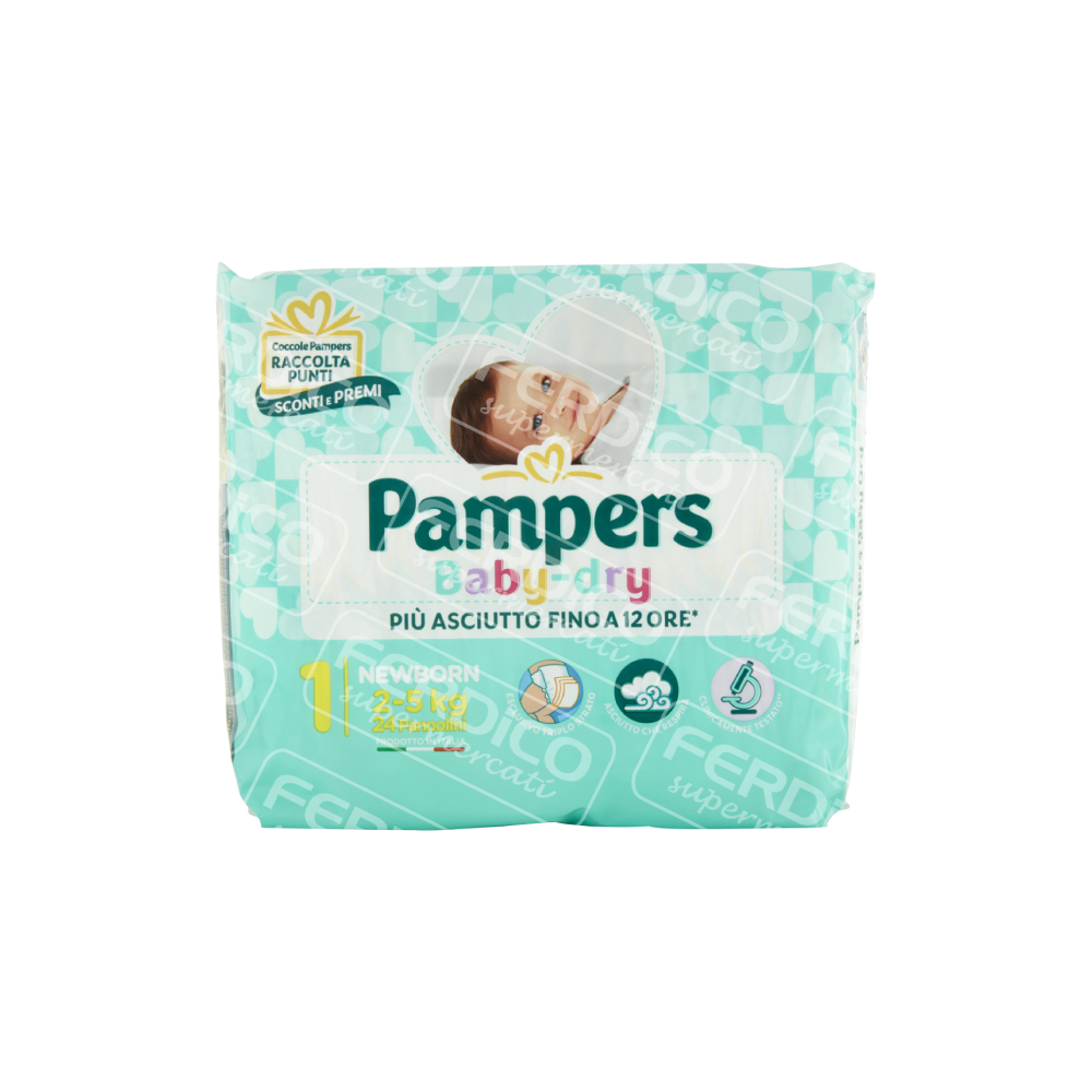 PAMPERS PANNOL.B.DRY NEWB.X24