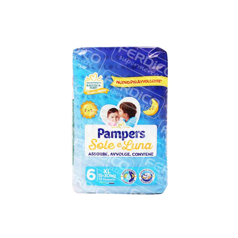 PAMPERS PANNOL.SO/LU XL X13