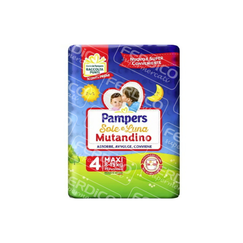 PAMPERS PANNOL.SO/LU MUT.MAX15