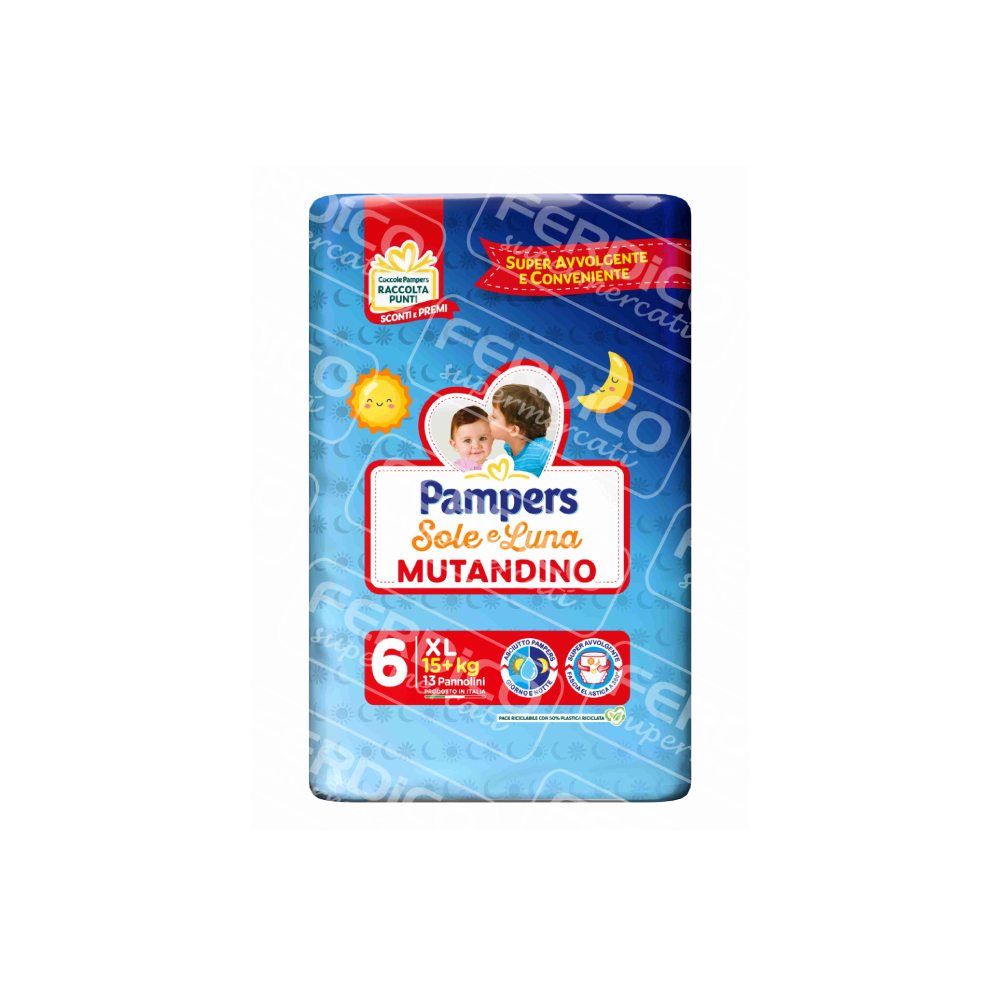 PAMPERS PANNOL.SO/LU MUT.XL13