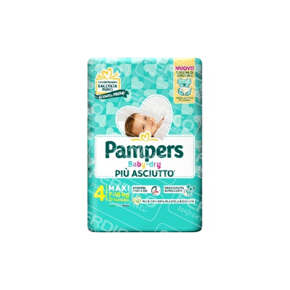 PAMPERS PANNOL.B.DRY MAXIx17