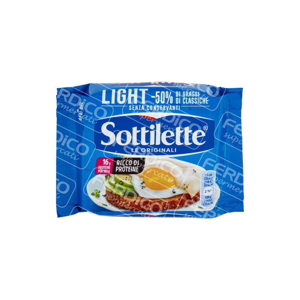 SOTTILETTE LIGHT 200 GR