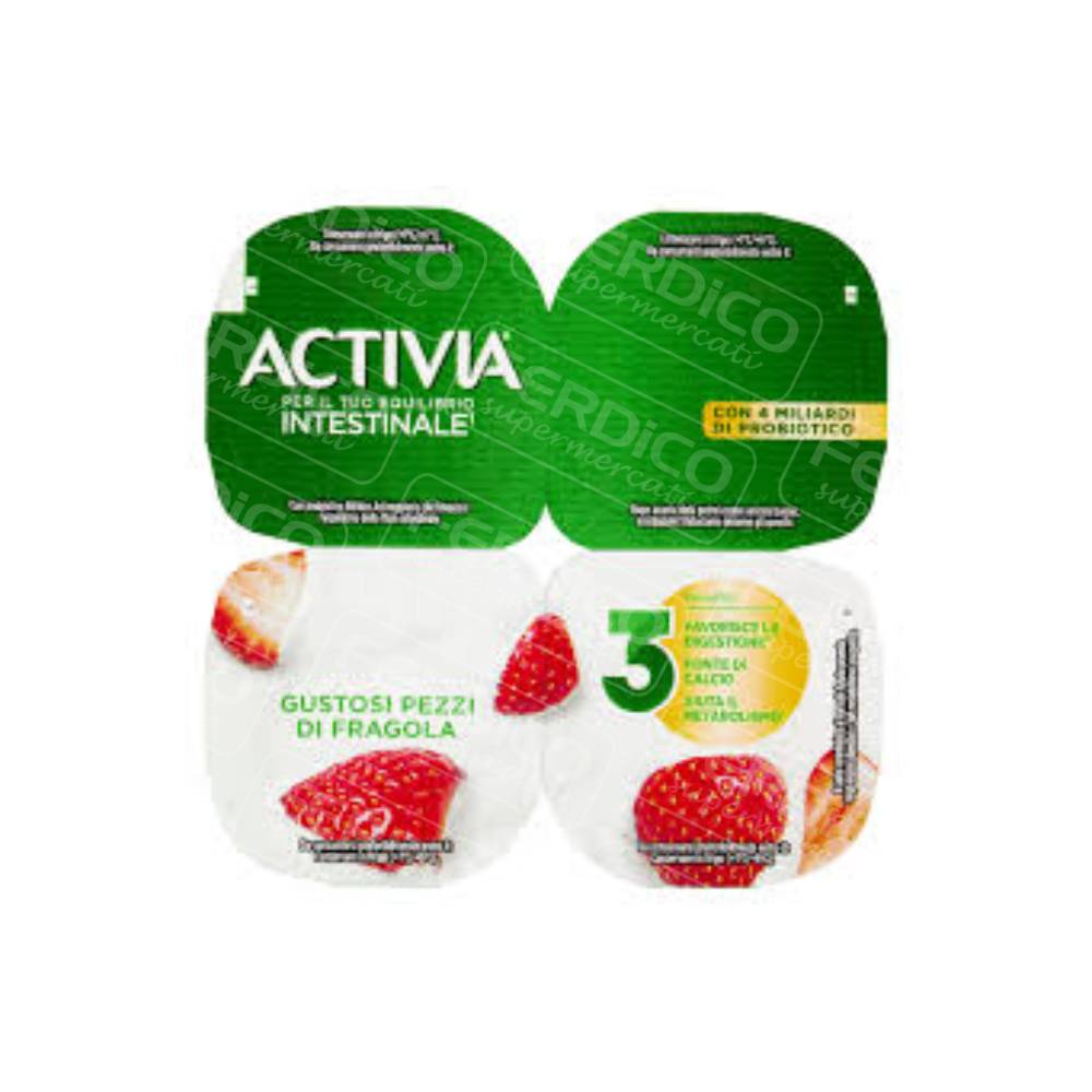 ACTIVIA YOG.FRAGOLA G125X4