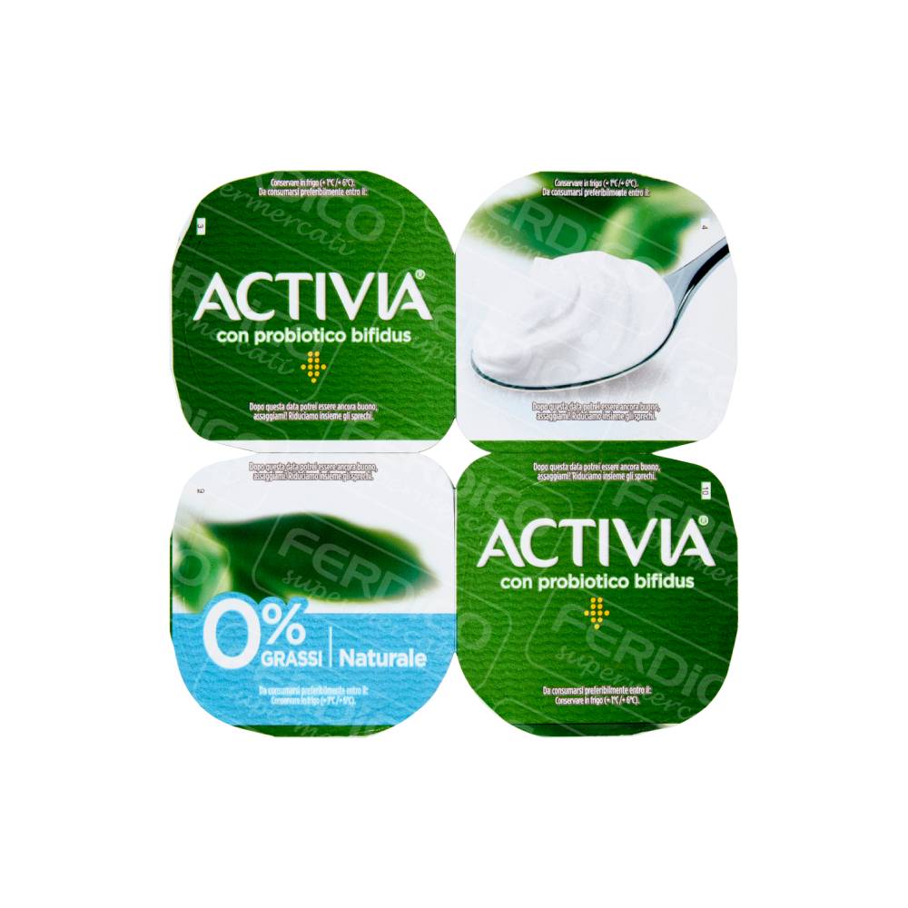 ACTIVIA YOG.0% BIANCO G125X4