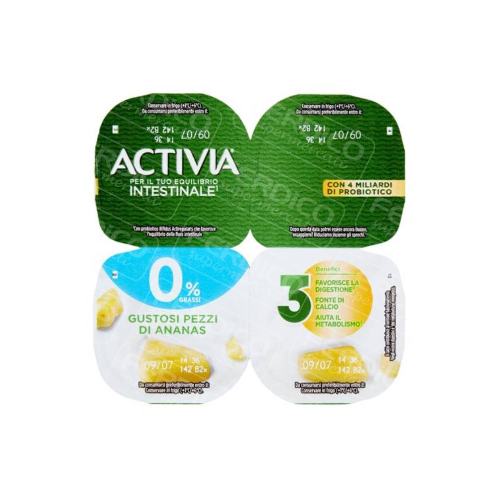 ACTIVIA YOG.0% ANANAS G125X4