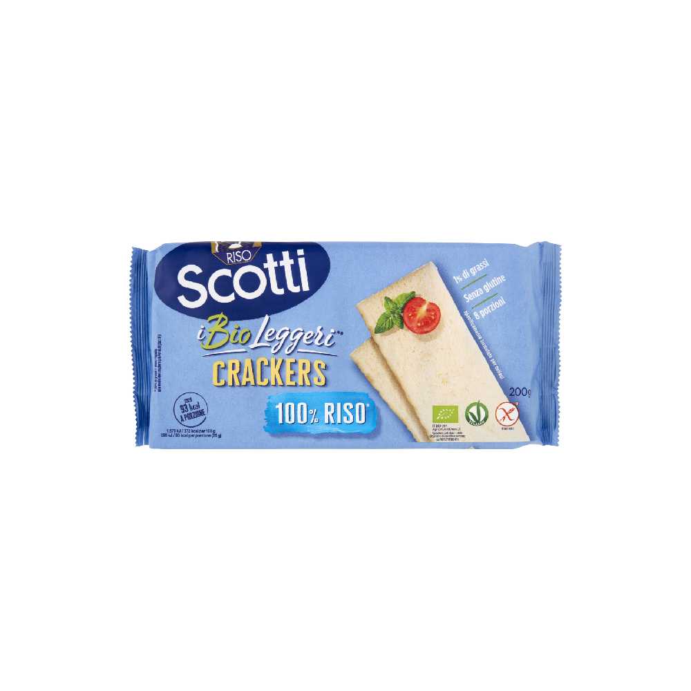 SCOTTI CRACKERS DI RISO GR.200