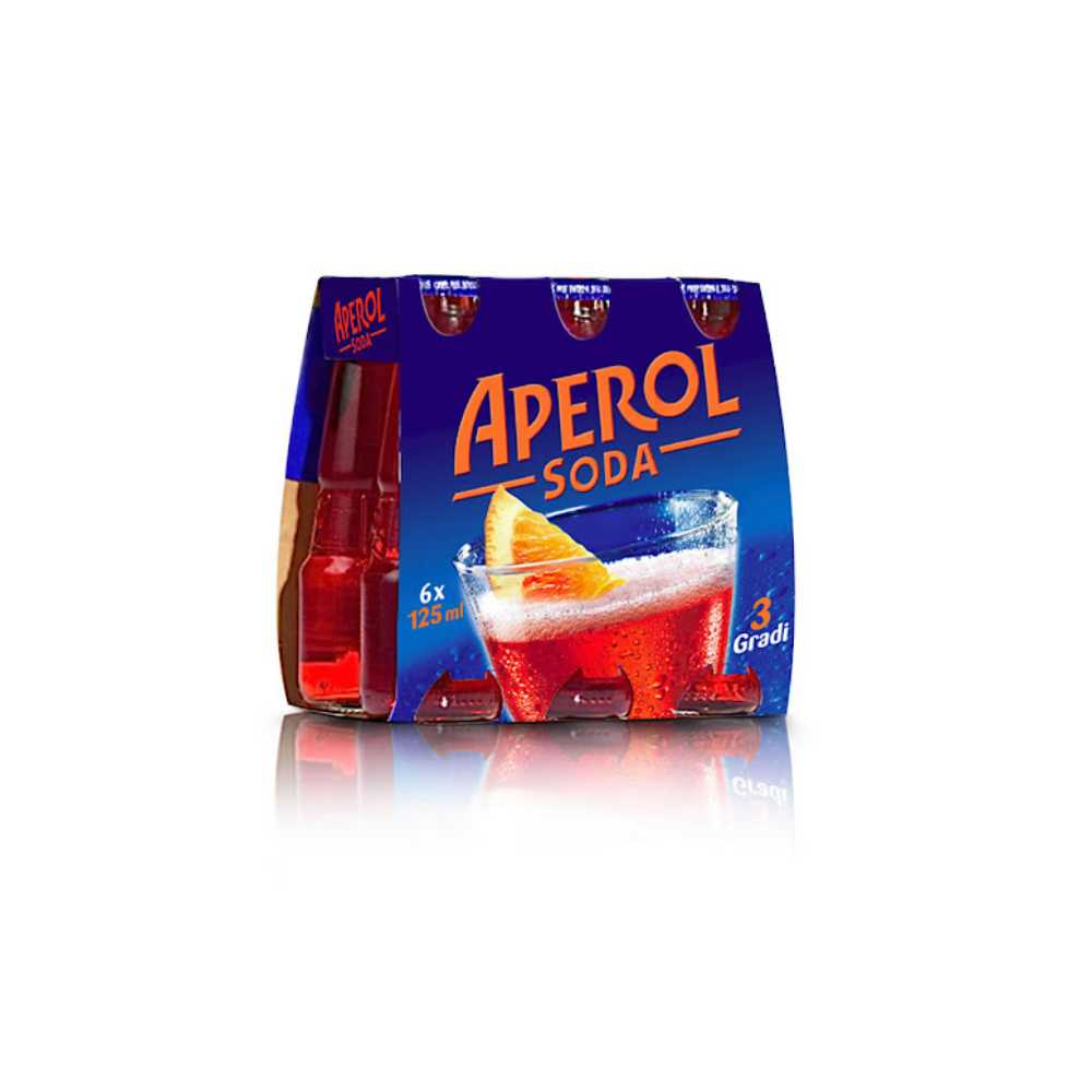 APEROL SODA X6 CLUSTER ML125